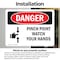 Signmission Safety Culture Sign, 5 in Width, Vinyl Decal, Rectangle OS-2PACK-DS-D-35-L-1530 - alternate 7